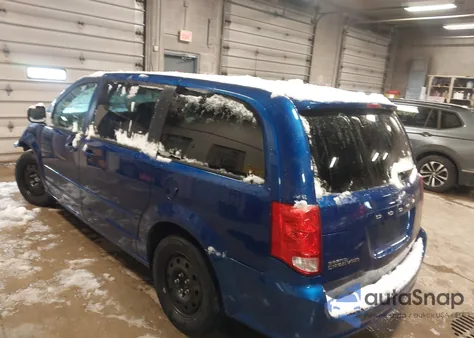 2013 Dodge Grand Caravan Se from USA, damaged, VIN 2C4RDGBG6DR810727